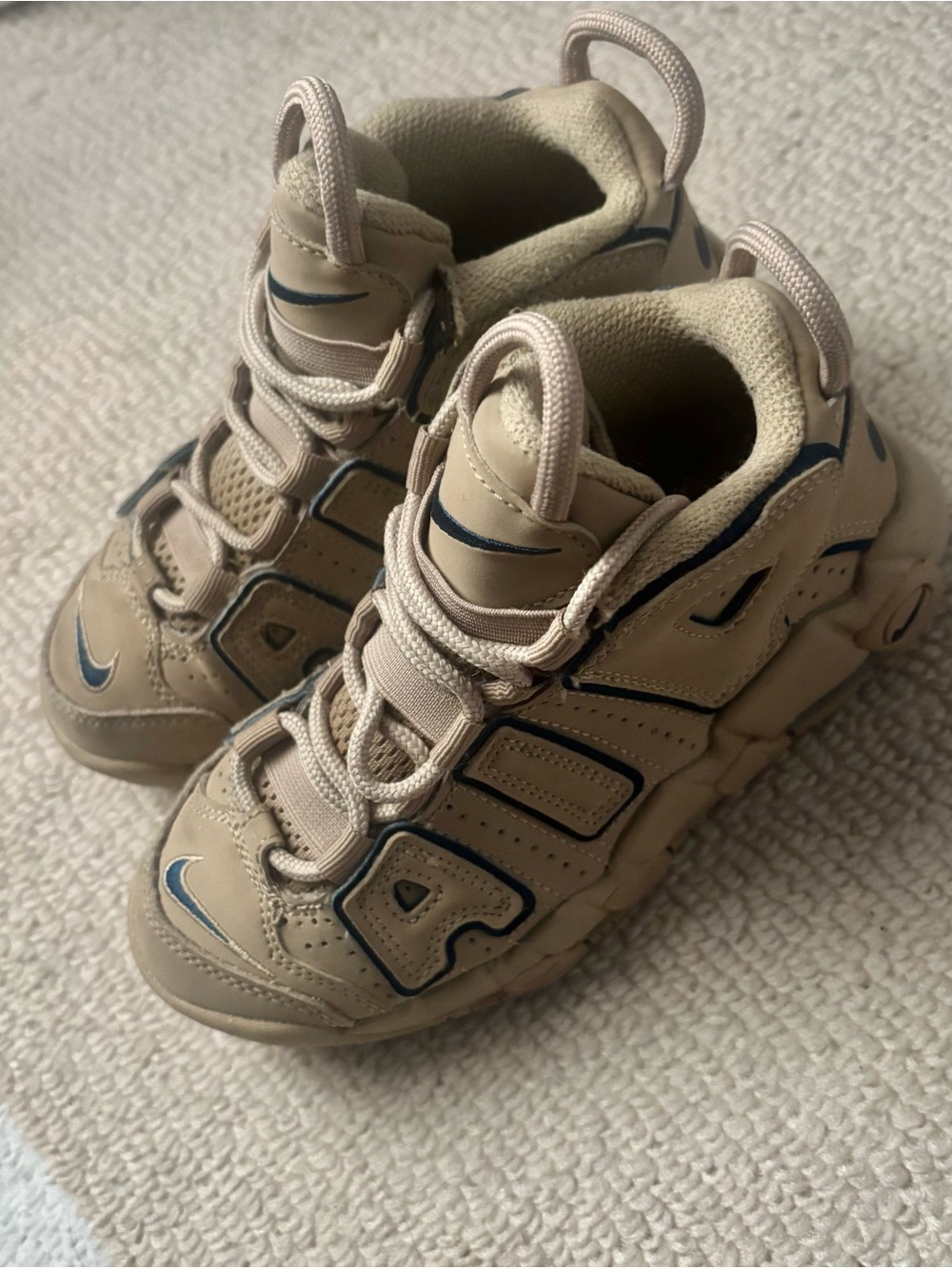 Nike Kids Air More Uptempo Limestone